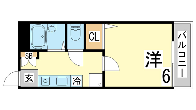 【間取り】 | ビーライン須磨