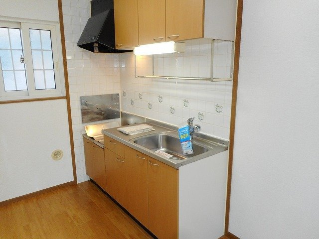 パレ・リヴィエールⅡのキッチン|お料理しやすいキッチンです