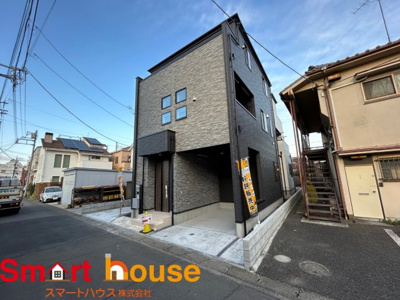 【前面道路含む現地写真】 | 大和市福田　新築全2棟　都市ガス　桜ヶ丘駅徒歩3分　学区：福田小学校・引地台中学校