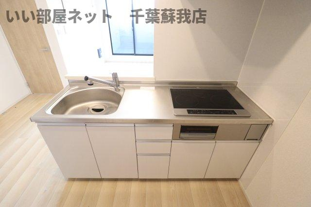 リアンのキッチン|コンパクトなキッチンで掃除もラクラク