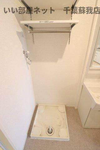 リアンの洗面所|洗濯機置場