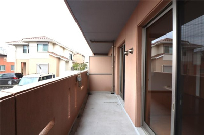 【バルコニー】 | グランドール | ※同物件別室参考写真