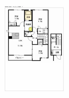 【間取り】 | サンビレッジ定府