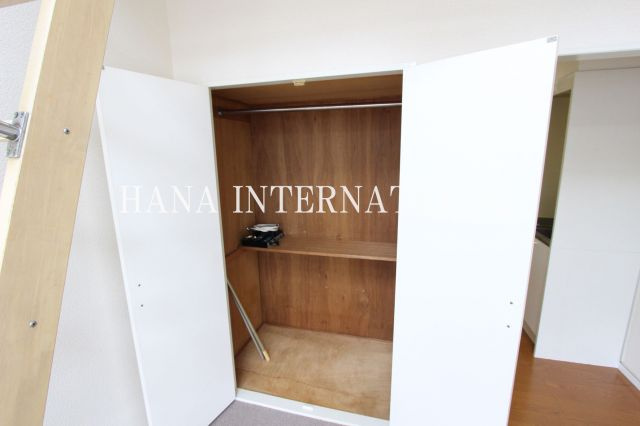レオパレスリバーサイド染地の収納|※参考画像の為、現況を優先致します。