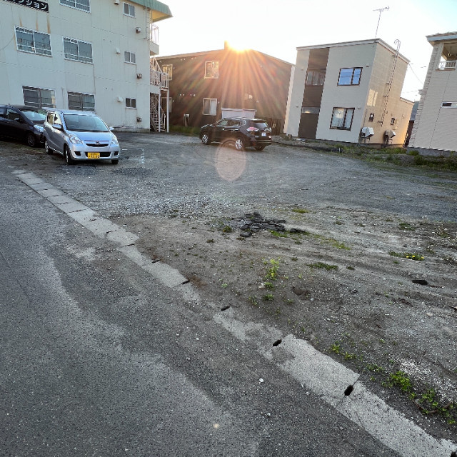 めぐみマンションの駐車場