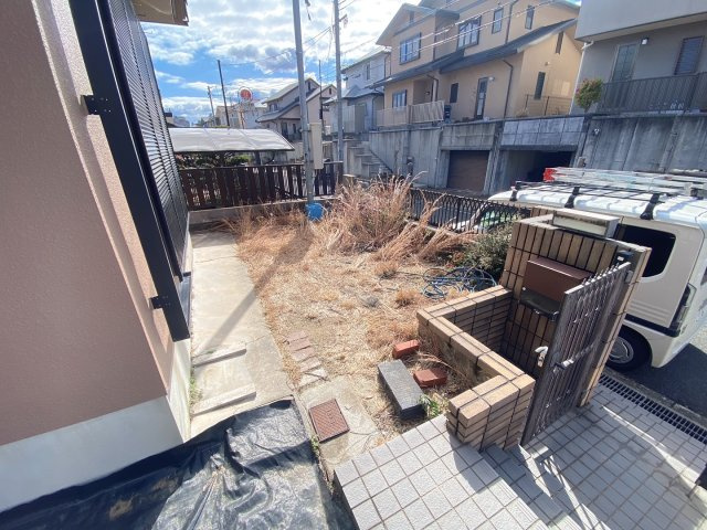 いぶき野一丁目戸建ての庭