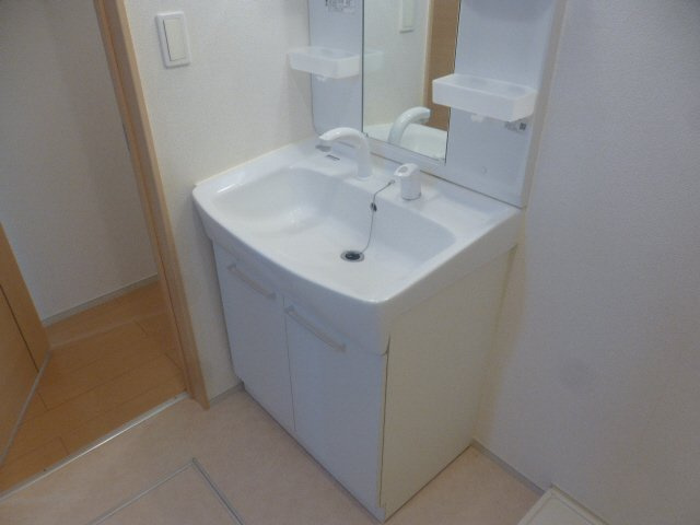 花水木の洗面所