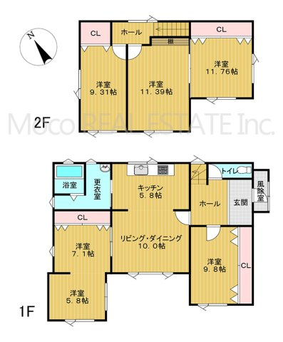 【間取り】 | 釧路市美原中古住宅