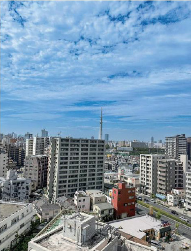 ランドステージ東大島エグゼタワー　104.16㎡　　メゾンネットの展望