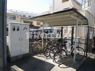 【その他共用部分】 | アルファウィング薬大前の駐輪場