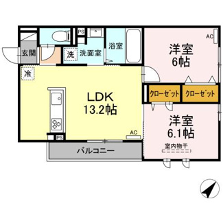 【間取り】 | D-residence多治米N