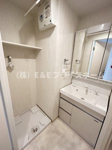 【洗面所】 | 仲介手数料０円！HPに初期費用掲載！「プライスホーム」で検索！リアンシエルブルー白金