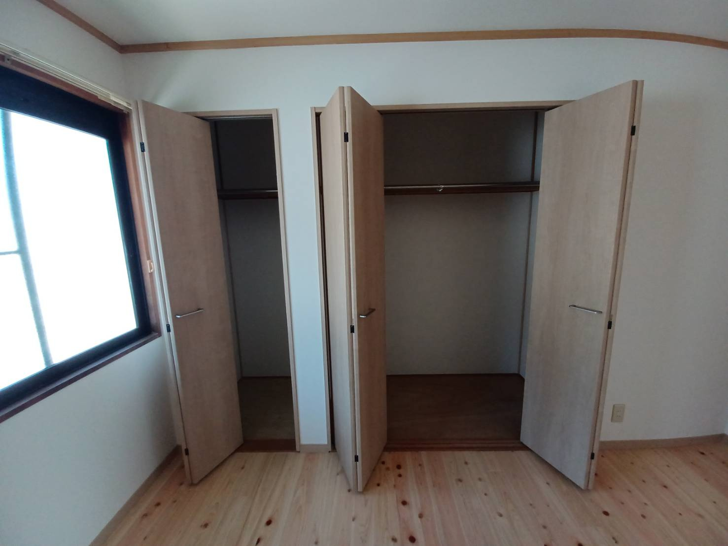 クレストハウスの収納|北側洋室収納