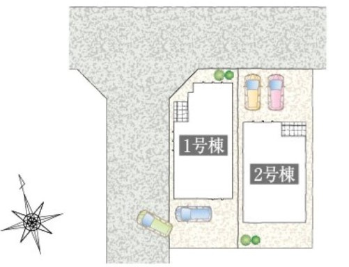 【区画図】 | 東松山市小松原町　戸建住宅