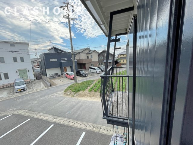 レスト北新川　Ｂ棟のバルコニー|同物件の別部屋になります。