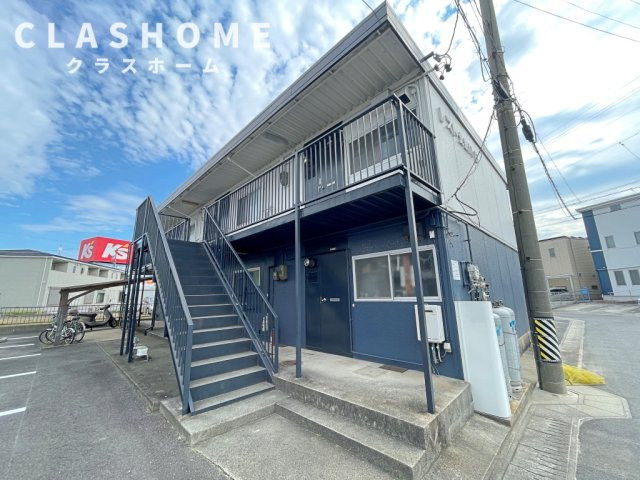 レスト北新川　Ｂ棟の外観