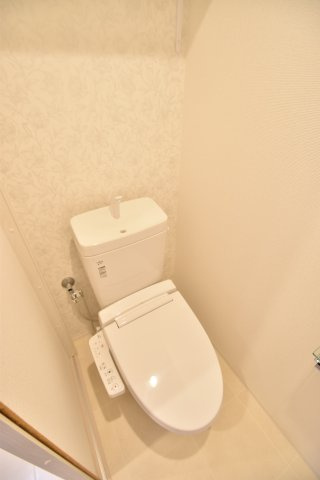 大阪市都島区片町２丁目の賃貸マンションのトイレ