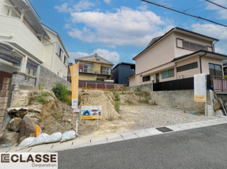 【前面道路含む現地写真】 | 宇治市木幡平尾　売土地　建築条件無し