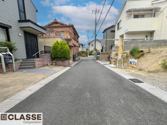 【前面道路含む現地写真】 | 宇治市木幡平尾　売土地　建築条件付き