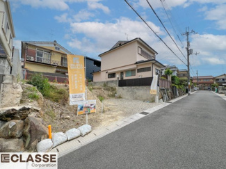 【前面道路含む現地写真】 | 宇治市木幡平尾　売土地　建築条件付き