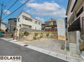 【前面道路含む現地写真】 | 宇治市木幡平尾　売土地　建築条件付き