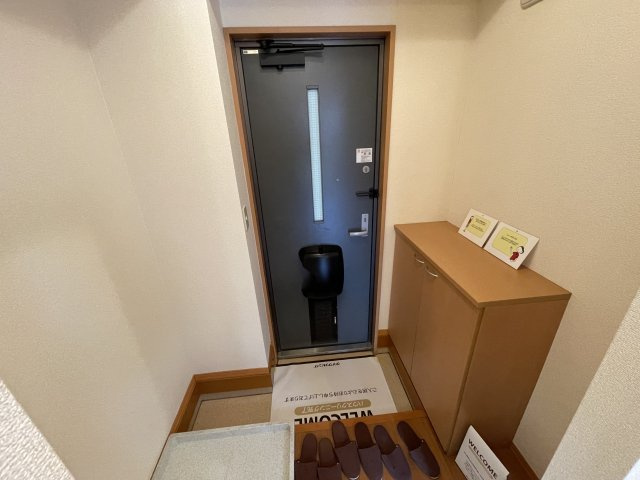 フォンテあけぼのの玄関