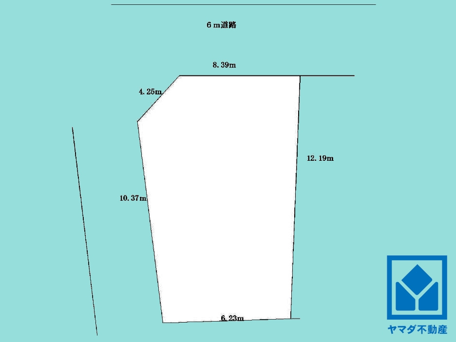 伏見区久我本町　９号地の土地図