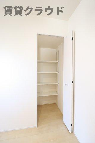 リーブルファイン大森台の収納|大きなものも収納できそうです