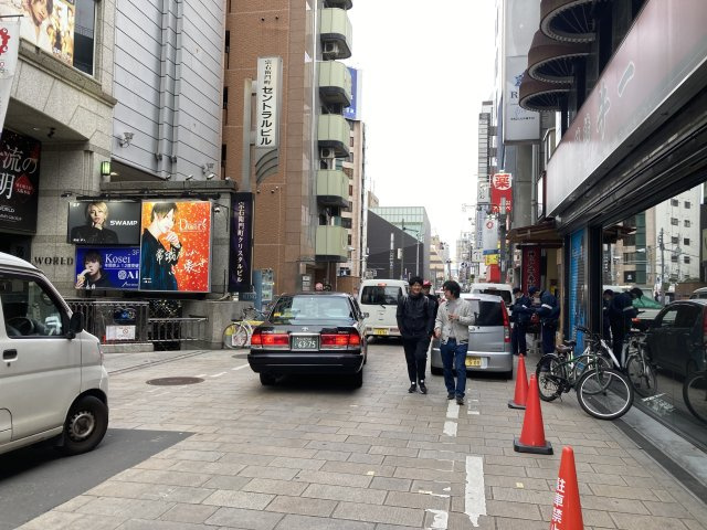 大阪市中央区宗右衛門町の店舗事務所の周辺