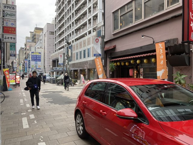 大阪市中央区宗右衛門町の店舗事務所の周辺