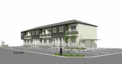 【外観パース】 | シャーメゾン南町Ⅱ