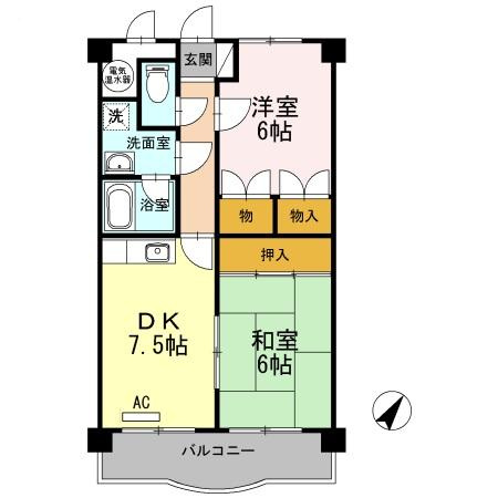 キルトスターの間取り