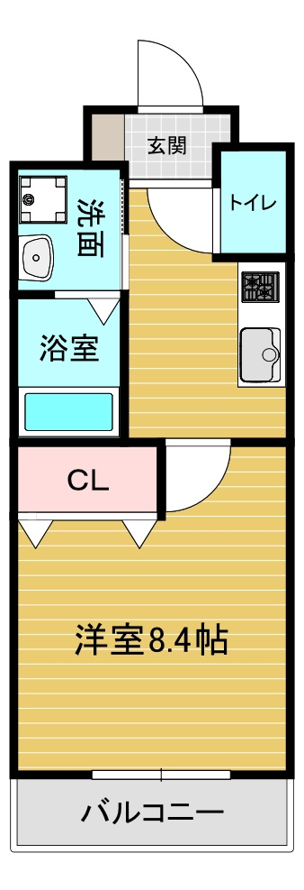 wabisabiの間取り