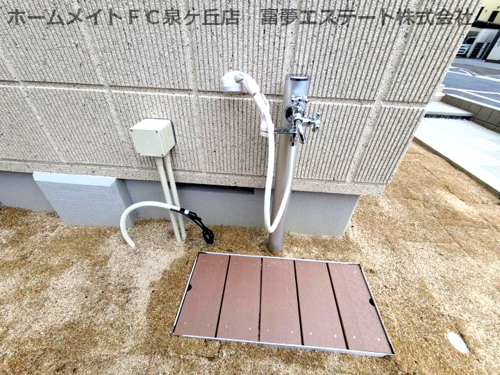 ルヴァンソレイユ泉ヶ丘のその他共用部分|ペット専用足洗い場