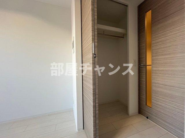 メイクス鶴舞Ⅱのバルコニー|専用の収納スペースです