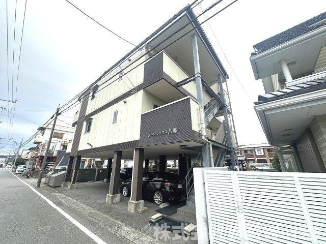 ノーブルハウス八幡の外観|外はこのようになっています