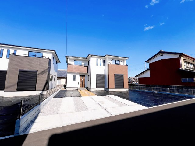 太田市世良田町2期　新築住宅 2号棟の外観