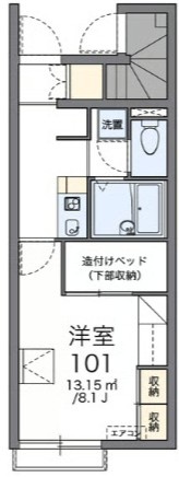 レオパレス春望の間取り