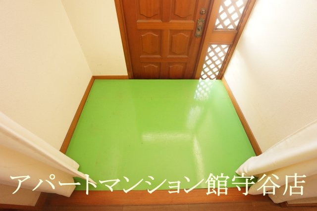 守谷市大木戸建の玄関