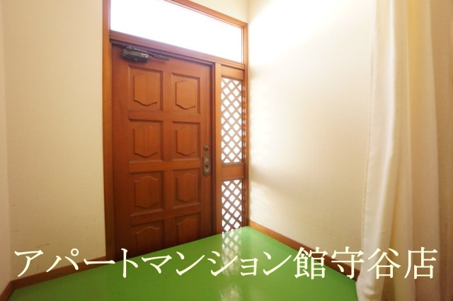 守谷市大木戸建の玄関