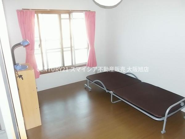 【寝室】 | 放出南コーポ | 写真撮影時期：2017年頃