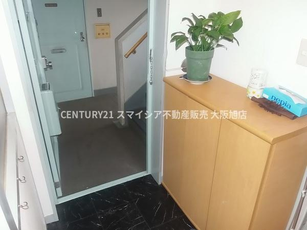 【玄関】 | 放出南コーポ | 写真撮影時期：2017年頃