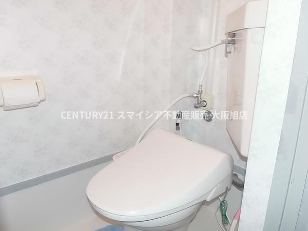 【トイレ】 | 放出南コーポ | 写真撮影時期：2017年頃