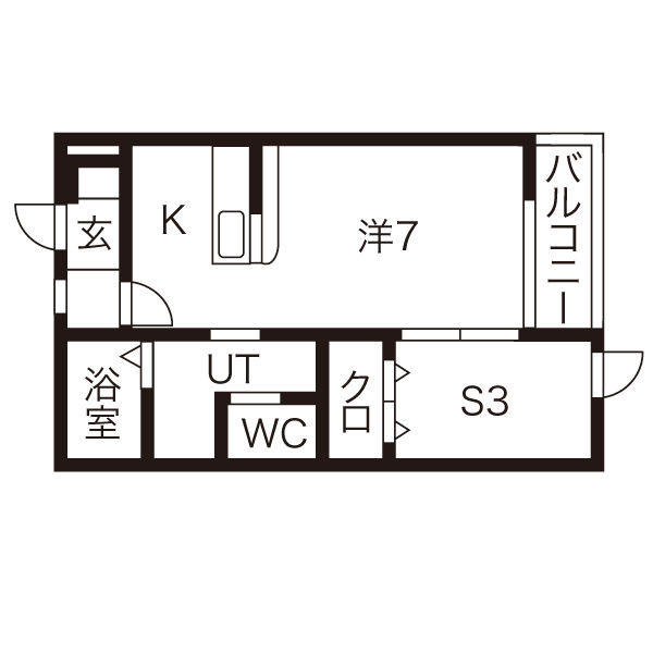 サニーキャッスルの間取り