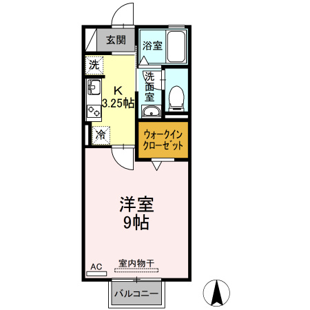 ヴォラーレ Ⅱの間取り