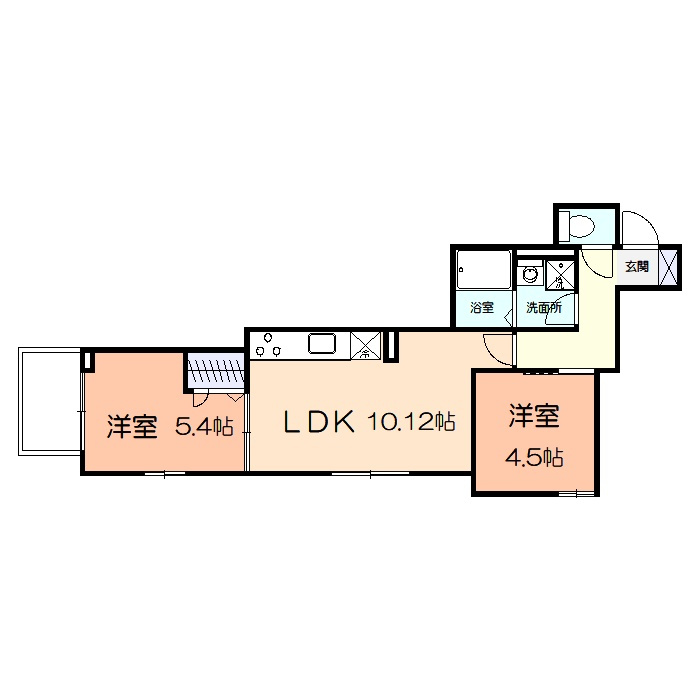 Blue Lotusの間取り