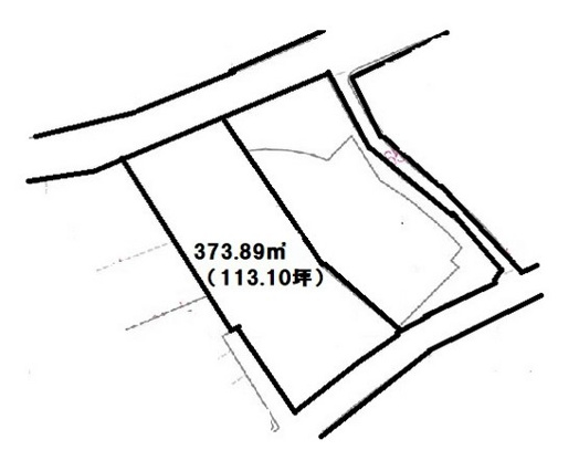 【土地図】 | 東伊豆町稲取　売地 | 図面と現況が相違する場合は現況優先と致します。