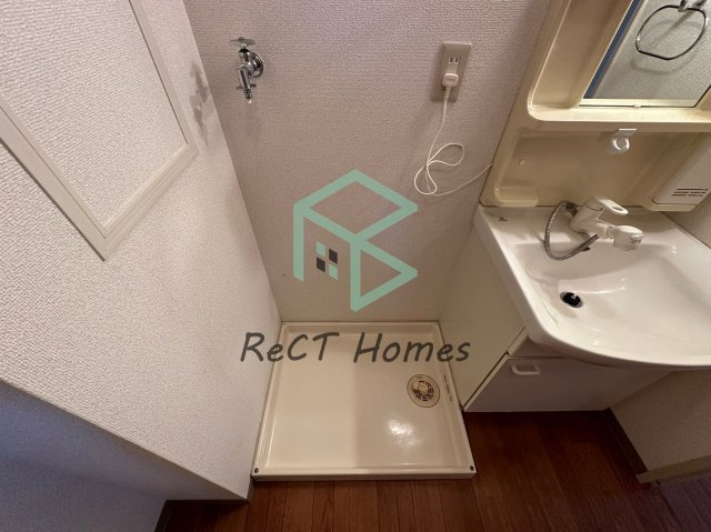 姫路市飾磨区英賀保駅前町の賃貸マンションの洗面所