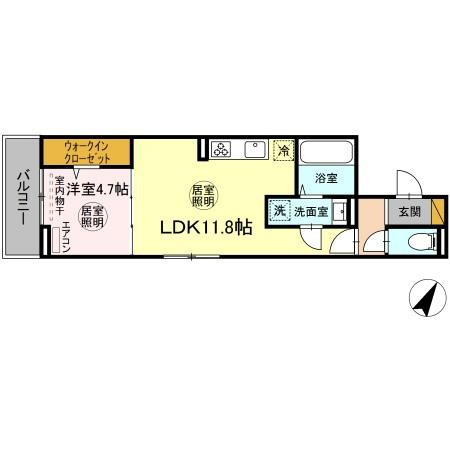 【間取り】 | ガルデ西千葉