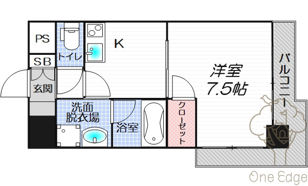 ハイムラポールパートⅫの間取り